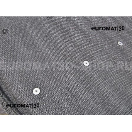 Текстильные 3D коврики Euromat3D Lux в салон для Great Wall Hover H5 (2011-2013) № EM3D-002550