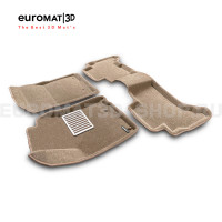 Текстильные 3D коврики Euromat3D Lux в салон для Lexus GX460 (2010-2014) № EM3D-005115T Бежевые Текстильные 3D коврики Euromat3D Lux в салон для Lexus GX460 (2010-2014) № EM3D-005115T Бежевые