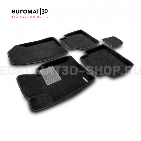 Текстильные 3D коврики Euromat3D Business в салон для Hyundai i40 (2011-2016) № EMC3D-002912 Текстильные 3D коврики Euromat3D Business в салон для Hyundai i40 (2011-2016) № EMC3D-002912