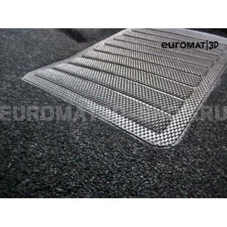 Текстильные 3D коврики Euromat3D Business в салон для Peugeot 308 (2008-) № EMC3D-003909