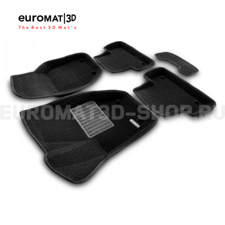 Текстильные 3D коврики Euromat3D Business в салон для Volvo V40 (2012-) № EMC3D-005503 Текстильные 3D коврики Euromat3D Business в салон для Volvo V40 (2012-) № EMC3D-005503