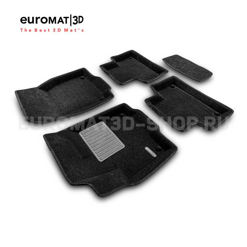 Текстильные 3D коврики Euromat3D Premium в салон для Land Rover Range Rover Evoque (2011-2018) № EMPR3D-003103 Текстильные 3D коврики Euromat3D Premium в салон для Land Rover Range Rover Evoque (2011-2018) № EMPR3D-003103