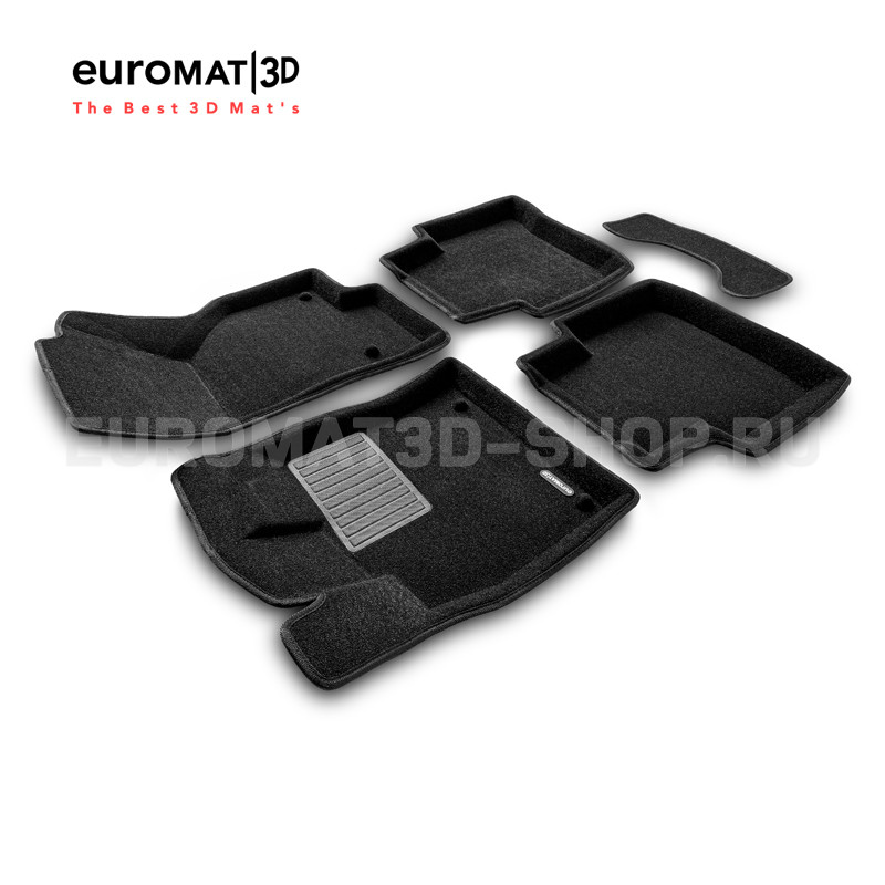 Текстильные 3D коврики Euromat3D Premium в салон для Skoda Superb NEW (2015-) № EMPR3D-004510 Текстильные 3D коврики Euromat3D Premium в салон для Skoda Superb NEW (2015-) № EMPR3D-004510