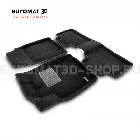 Текстильные 3D коврики Euromat3D Business в салон для Geely Atlas (2018-2022) № EMC3D-001400 Текстильные 3D коврики Euromat3D Business в салон для Geely Atlas (2018-2022) № EMC3D-001400