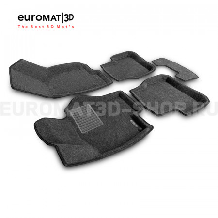 Текстильные 3D коврики Euromat3D Business в салон для Volkswagen Passat CC (2009-) № EMC3D-005412G Серые Текстильные 3D коврики Euromat3D Business в салон для Volkswagen Passat CC (2009-) № EMC3D-005412G Серые