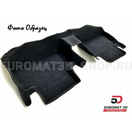 Текстильные 5D коврики с высоким бортом Euromat3D в салон для Kia Cerato (2010-2013) № EM5D-002722