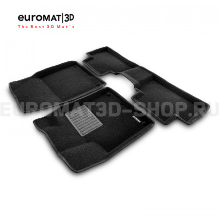 Текстильные 3D коврики Euromat3D Business в салон для Geely Coolray (2019-) № EMC3D-001407
