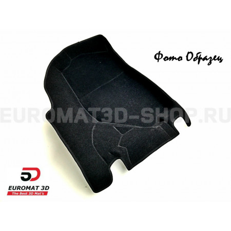 Текстильные 5D коврики с высоким бортом Euromat3D в салон для Toyota Corolla (2007-2012) № EM5D-005107