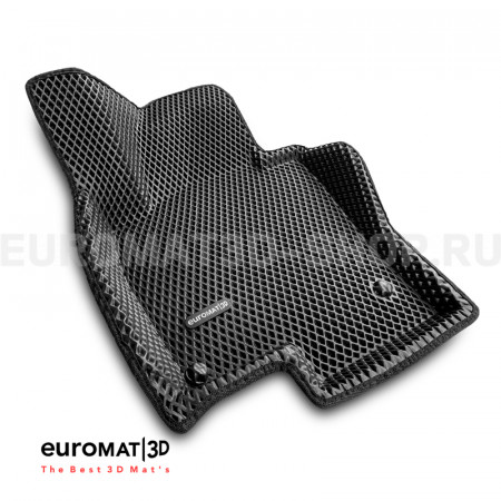 3D коврики Euromat3D EVA в салон для Volkswagen Passat CC (2009-) № EM3DEVA-005412