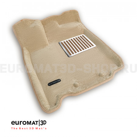 Текстильные 3D коврики Euromat3D Lux в салон для Nissan Pathfinder (R52) (2014-) № EM3D-003723T Бежевые Текстильные 3D коврики Euromat3D Lux в салон для Nissan Pathfinder (R52) (2014-) № EM3D-003723T Бежевые