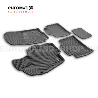 3D коврики Euromat3D EVA в салон для Mercedes GLS-Class (X167) (2019-) № EM3DEVA-003513