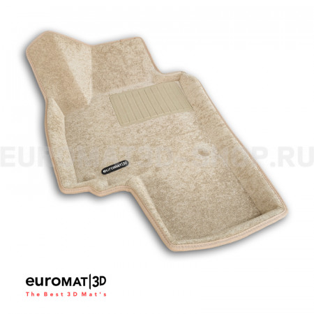Текстильные 3D коврики Euromat3D Business в салон для Skoda Yeti (2009-) № EMC3D-004511T Бежевые Текстильные 3D коврики Euromat3D Business в салон для Skoda Yeti (2009-) № EMC3D-004511T Бежевые
