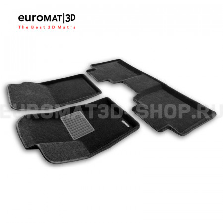 Текстильные 3D коврики Euromat3D Business в салон для TANK 500 (2023-) № EMC3D-004910