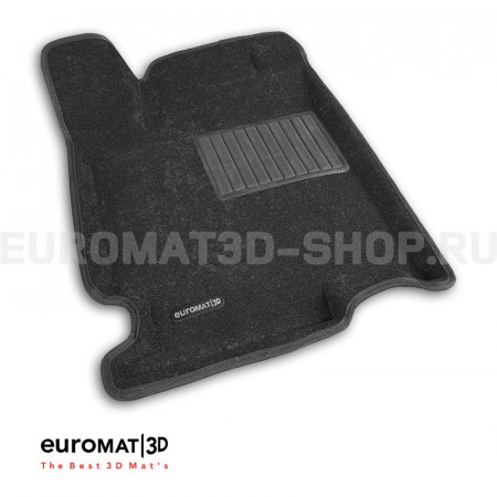 Текстильные 3D коврики Euromat3D Business в салон для Jac J7 (2023-) № EMC3D-000012