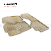 Текстильные 3D коврики Euromat3D Business в салон для Haval H9 (2024-) № EMC3D-004910T Бежевые Текстильные 3D коврики Euromat3D Business в салон для Haval H9 (2024-) № EMC3D-004910T Бежевые
