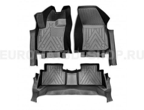 5D коврики EGOIST TPE для Geely Tugella FY11 (2WD) (2020-) № 5DTPE804100