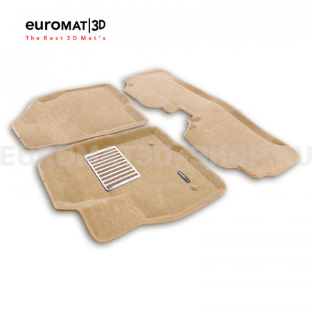 Текстильные 3D коврики Euromat3D Lux в салон для Chevrolet Bolt (2016-) № EM3D-001500T Бежевые Текстильные 3D коврики Euromat3D Lux в салон для Chevrolet Bolt (2016-) № EM3D-001500T Бежевые